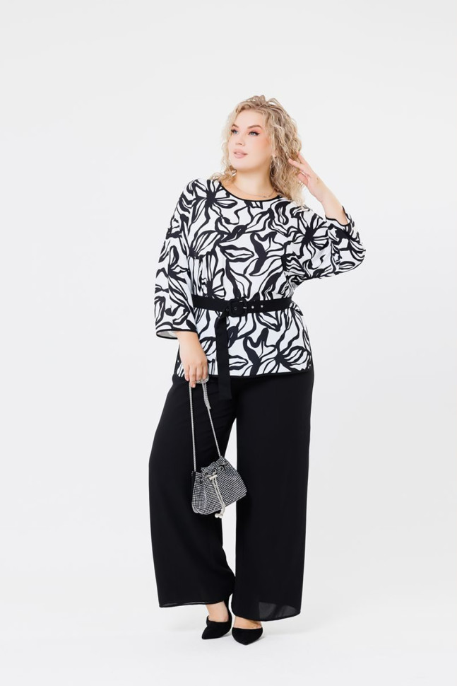 Брюки 132565 черный