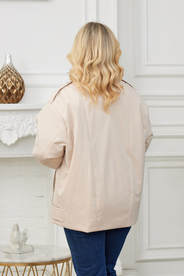 Куртка K-1680V молоко