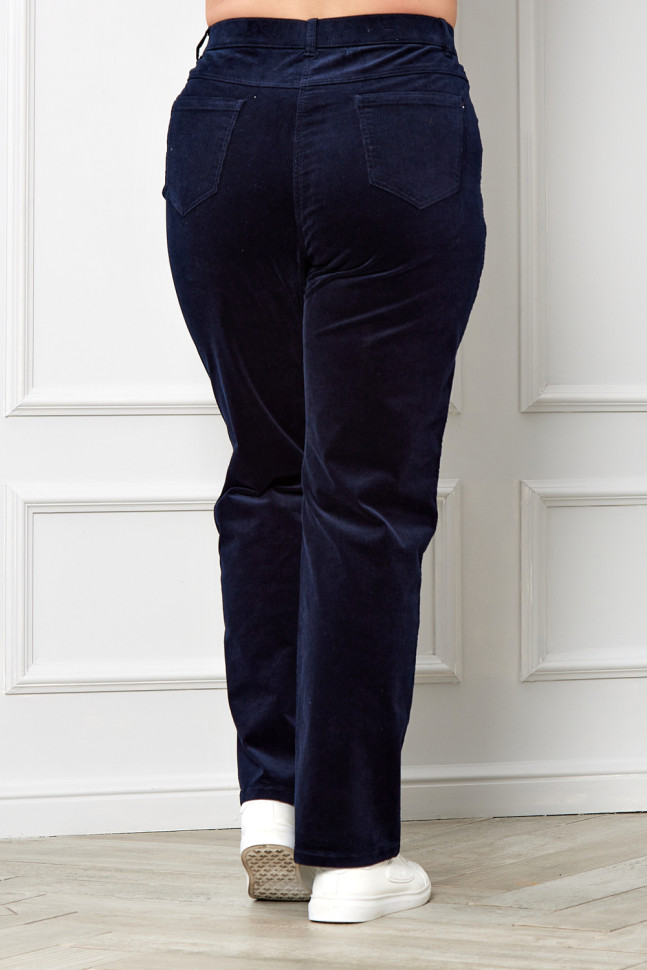 Брюки 285-973 темно-синий