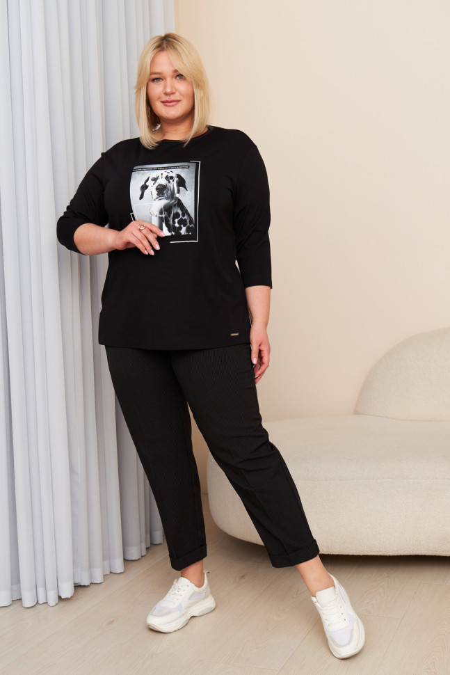 Брюки &quot;Абрау&quot; 723102 черный