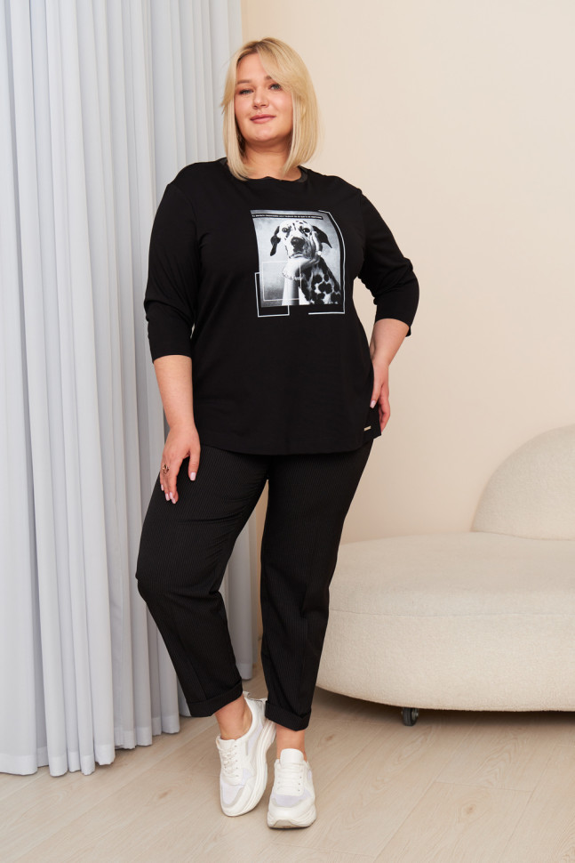 Брюки &quot;Абрау&quot; 723102 черный